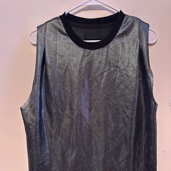RTA Mesh Tank Top Men’s Small Silver - Picture 8 of 8